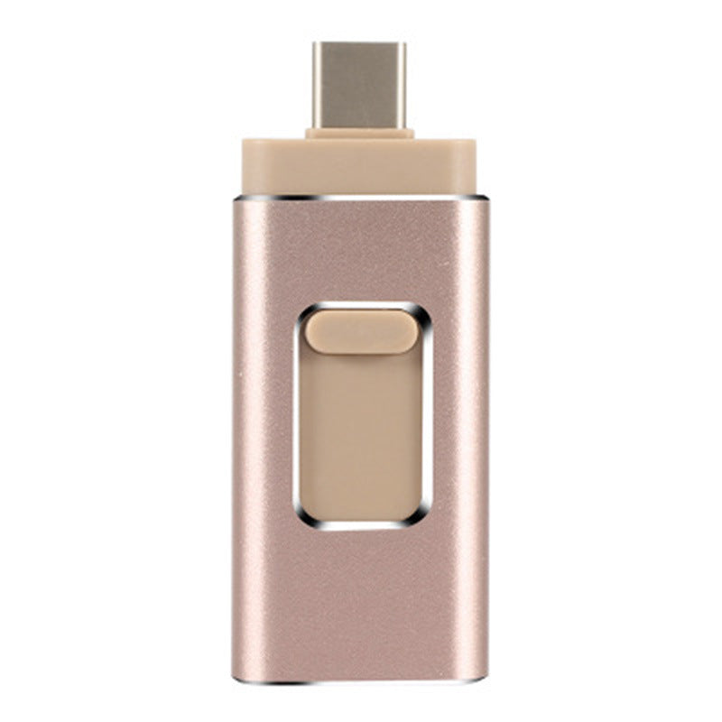 متوافق مع أجهزة Apple، 4 في 1 عصا لأجهزة iPhone وAndroid من النوع C USB Key