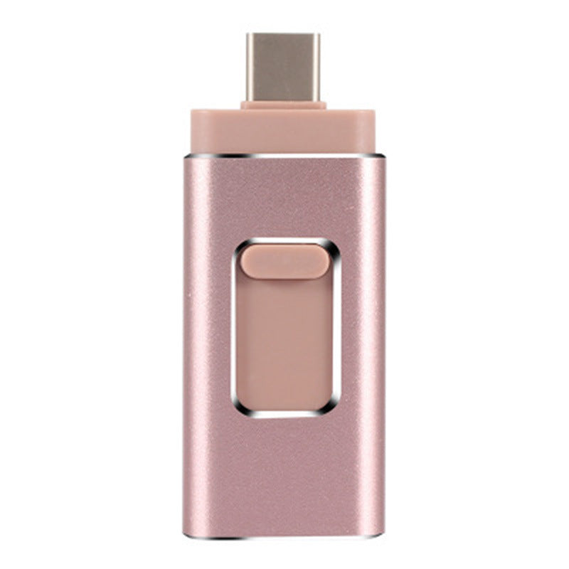 متوافق مع أجهزة Apple، 4 في 1 عصا لأجهزة iPhone وAndroid من النوع C USB Key